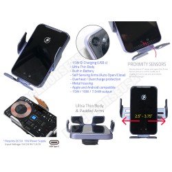 15W Wireless charging cradle