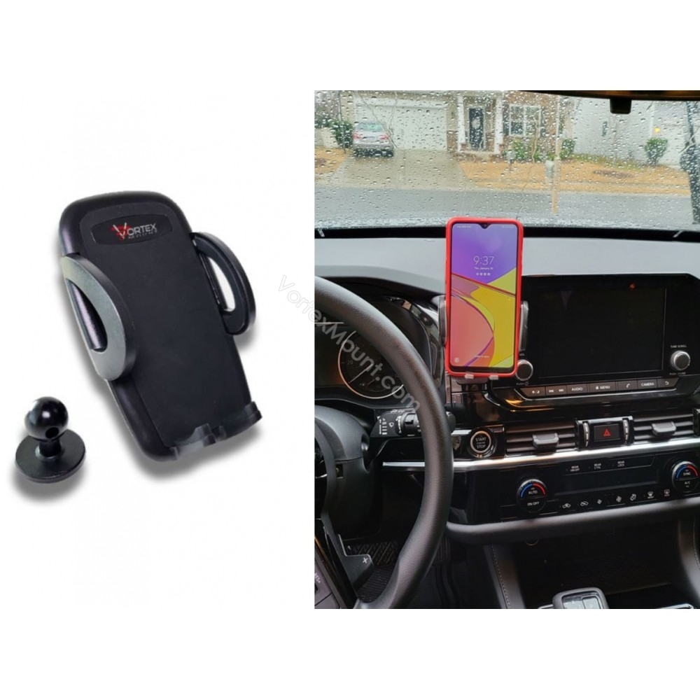 Nissan Pathfinder dashboard phone mount holder 1 Button Release