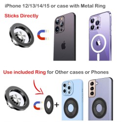 Stick on Magsafe phone mount (90 Degree joint)