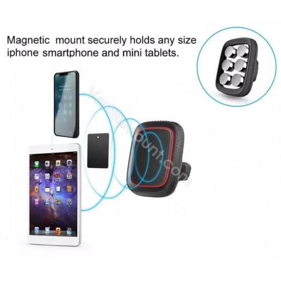 Magnetic phone holder: Kia Telluride dashboard