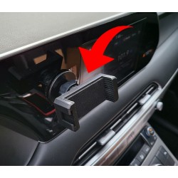 STICK ON car phone clamp mount for ANY MAKE & MODEL