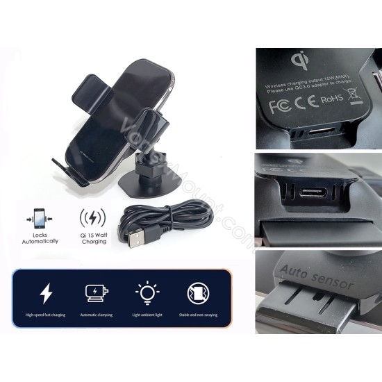 Ford Maverick Air Vent wireless Phone holder mount (fast charger)